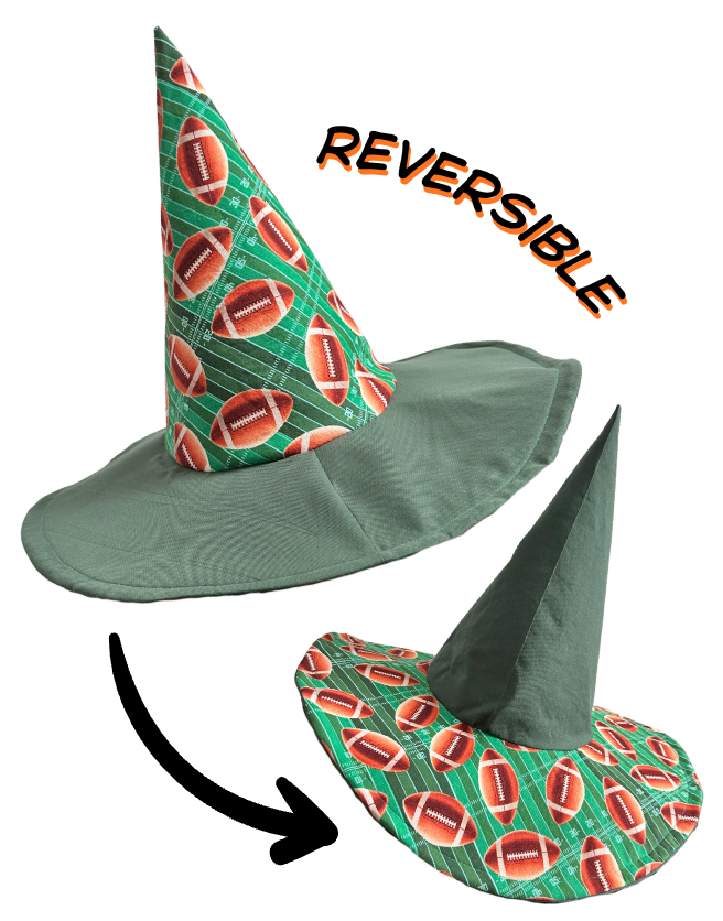 Football Sunday Scaries | Reversible Witch Hat